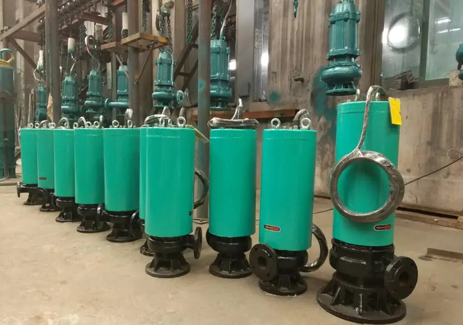 WQX high lift submersible sewage pump