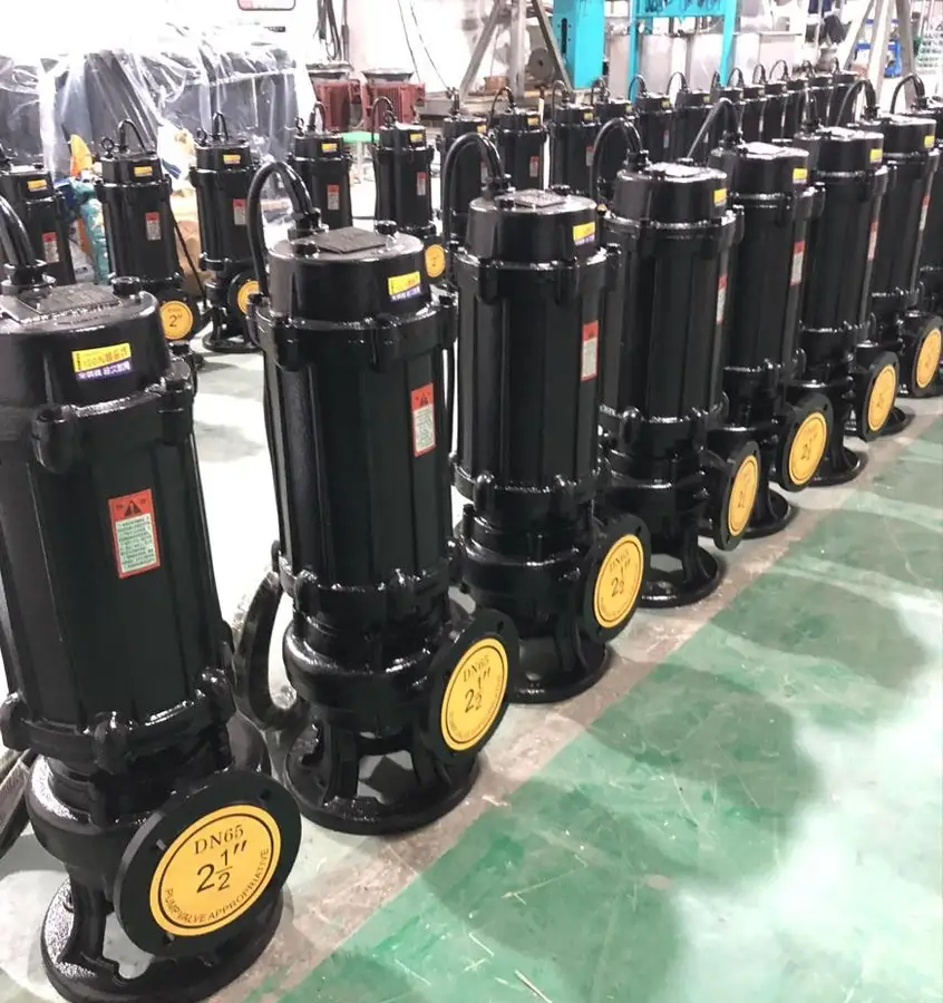 100qw80-35-15 Qw Vertical Sewage Pump Large Flow Submersible Sewage Pump Stainless Steel