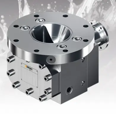 MAAG gear pumps for chemicals and polymers Stainless steel reactor discharge pumps CINOX-V THERMINOX-V