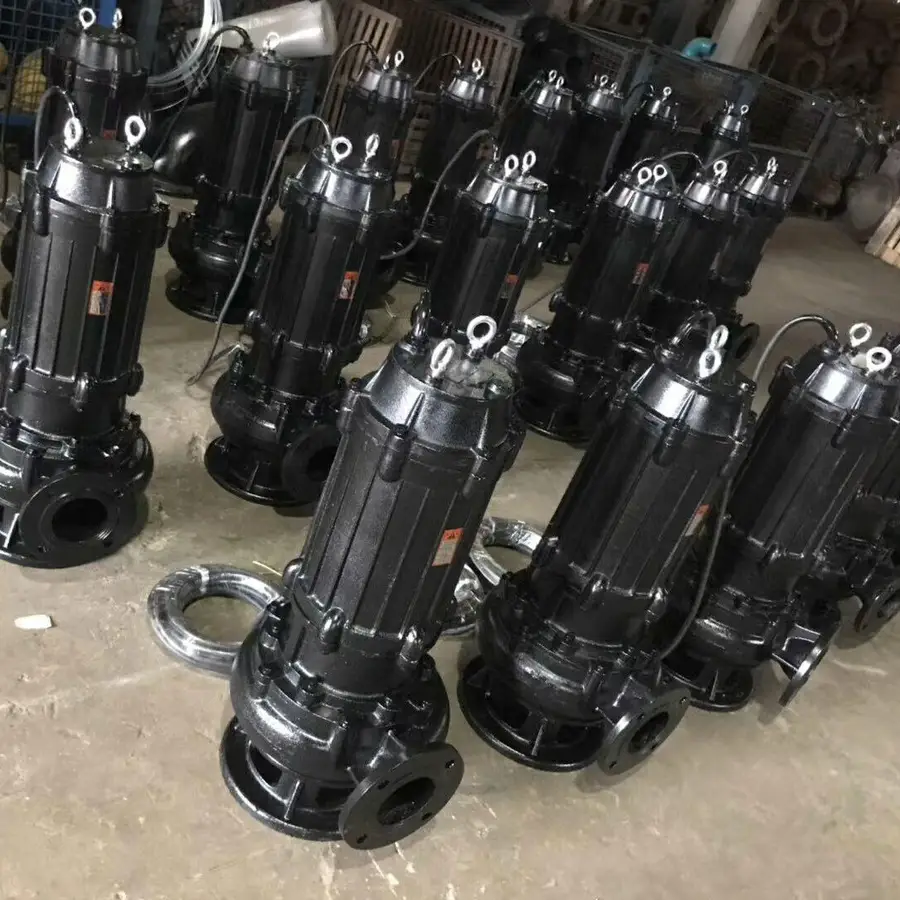Qw/Wq High Quality Cast Iron /Stainless Steel Electrical Submersible Sewage Water Pump50Hz 60Hz Customized