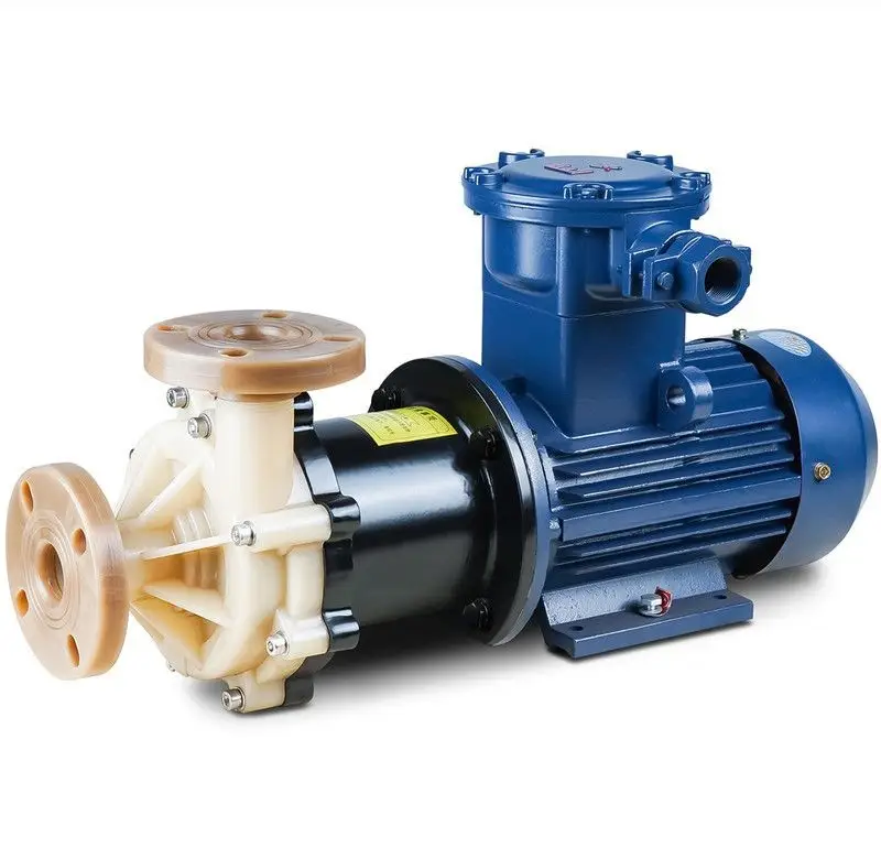IMC F46 fluorine lined magnetic pump