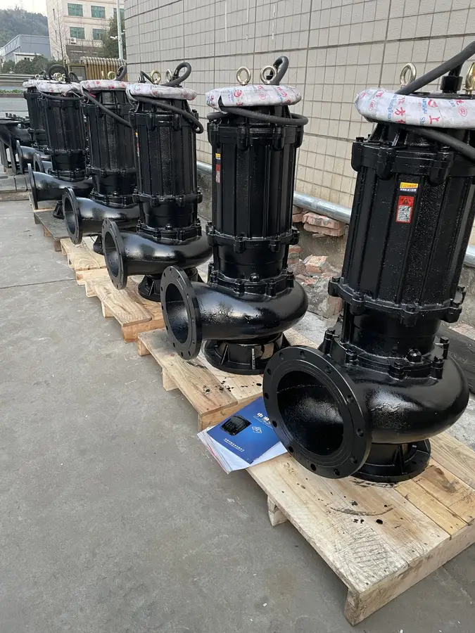 Qw50-20-15-1.5 Corrosion-Resistant 316L Stainless Steel Chemical Plant Sewage Vertical Submersible Sewage Pump