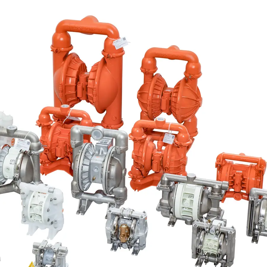 P100/PPPPP/TNU/TF/KTV/0014 Wilden Polypropylene Diaphragm Pump