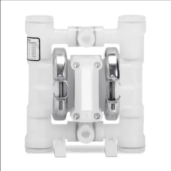 P.025/PZPPP/TNL/TF/PTV 00-9616 AODD Pump, Polypropylene, 1/4" Pro-Flo®, Clamped