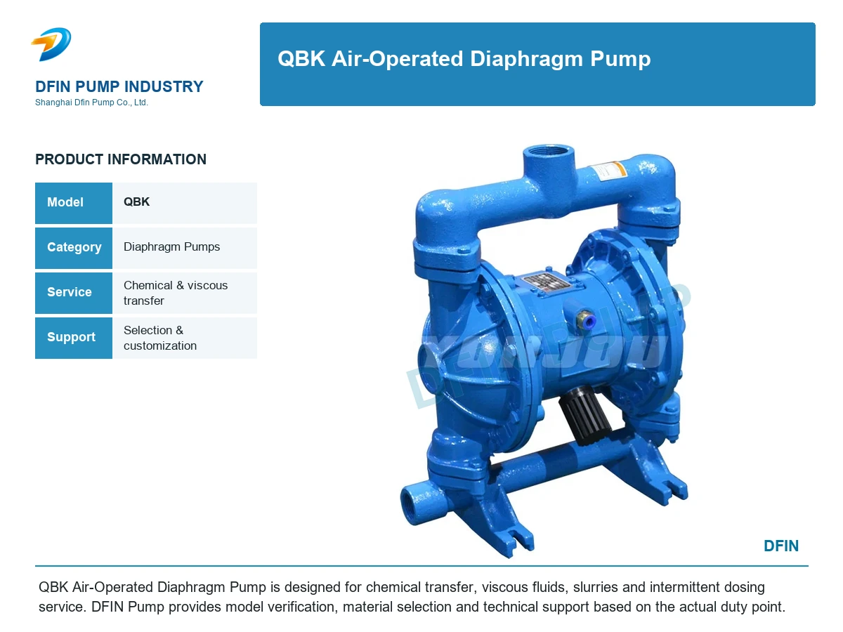 QBK Air-Operated Diaphragm Pump