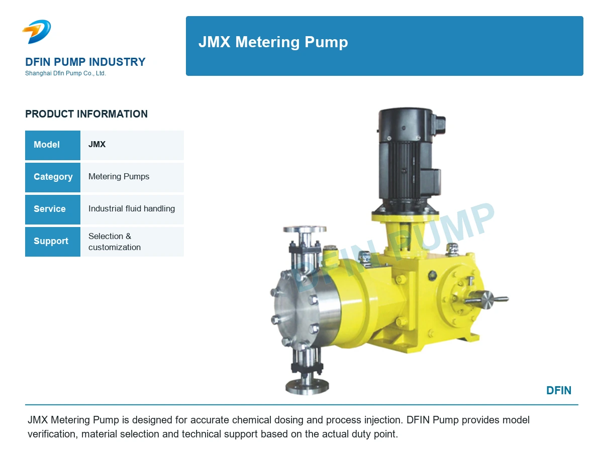 JMX Metering Pump