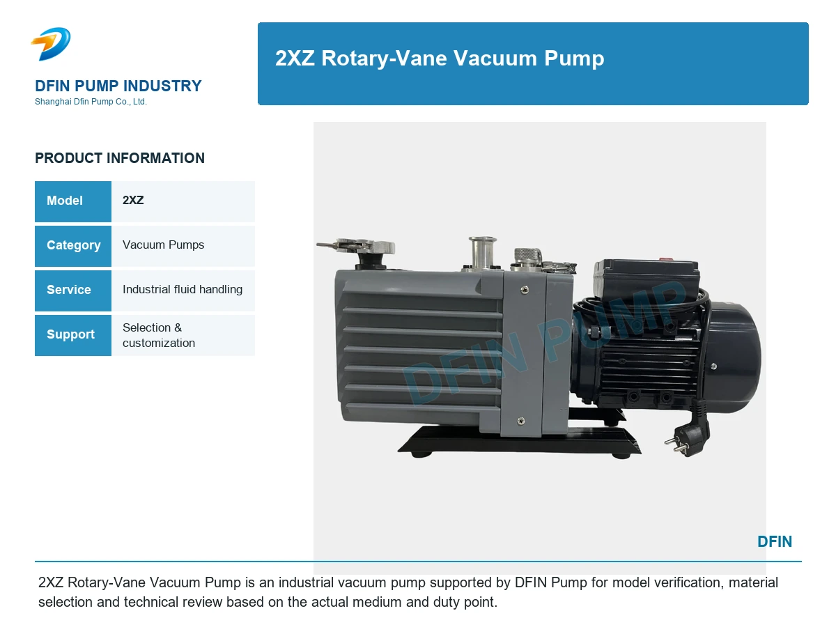 2XZ Rotary-Vane Vacuum Pump