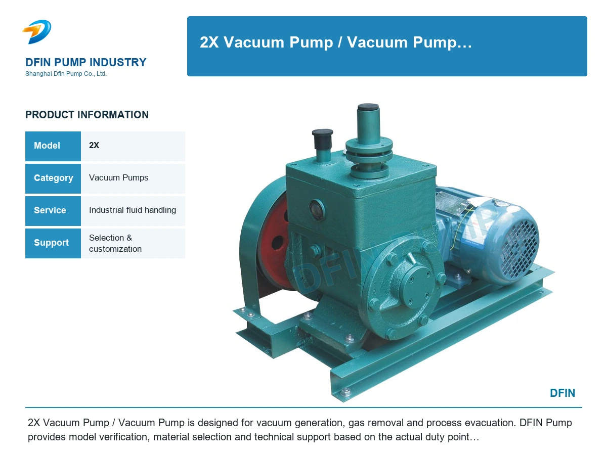 2X Vacuum Pump/ Vacuum Pump
